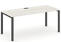 Стол руководителя на металлокаркасе на П-образных опорах